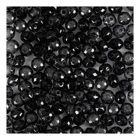Creative Company Facet Beads Gray, 45st.