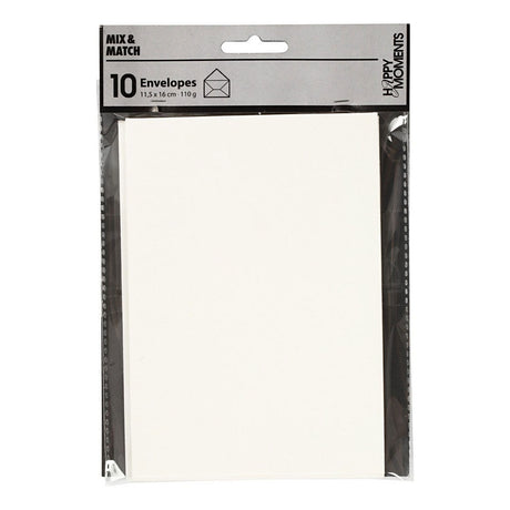 Creative Company Welvvel-White, 11.5x15cm, 10st.