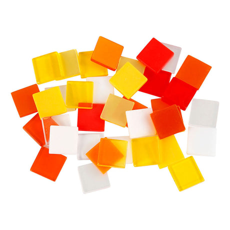 Creative Company Mini Mosaic Red Orange 1x1mm, 25 grammi