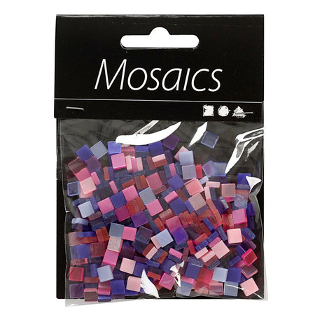 Creative Company Mini Mosaic Purple 10x10mm, 25 grammi