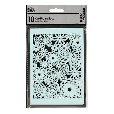 Creative Company Pattern Carton Blue Blue, 10st.