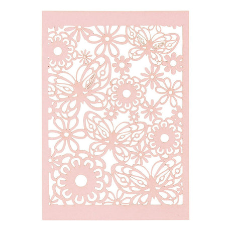 Creative Company Pattern Carton Light Rood, 10st.