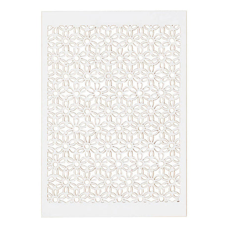 Creative Company Pattern Carton Flower White, 10st.