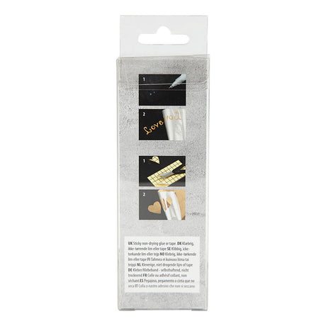 Azienda creativa https: www.cchobby.nl deco-foil-b-15-5-cm-thickness-0-02-mm-silver-50-cm-1-roll