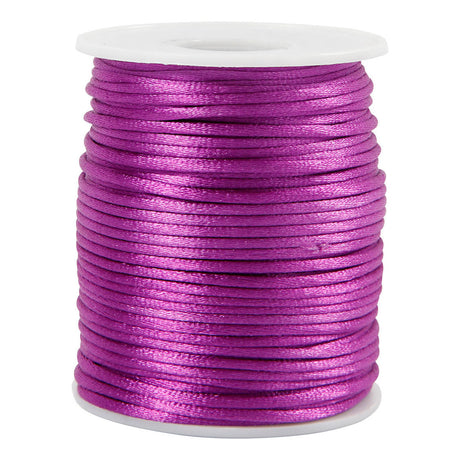 Creative Company Satin Cord Purple, 50m
