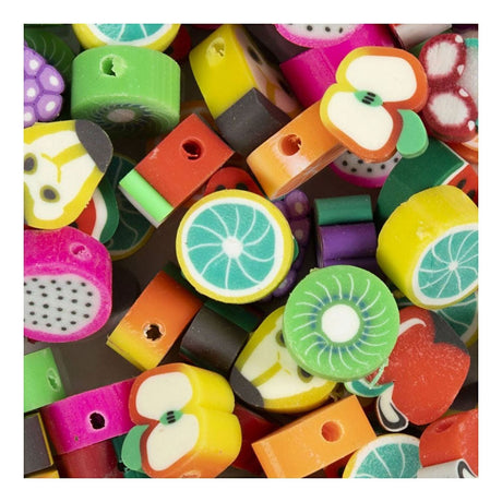 Azienda creativa http: www.cchobby.nl figure-beads-fruit-d-10-mm-hole-size-1-5-mm-60-piece-1-box