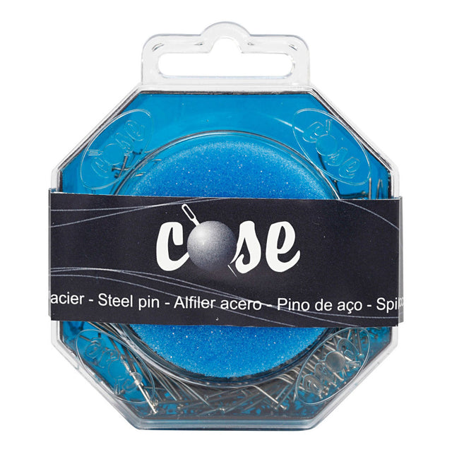 Creative Company Head Pins Silver, 50 grammi