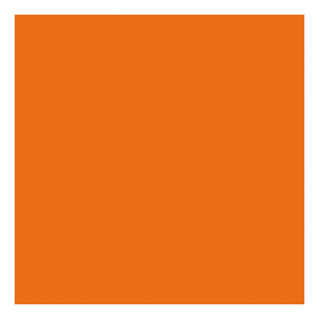 Creative Company Textile Colow Covering Textile Paint - Orange, 50ml
