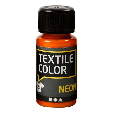 Creative Company Textile Colow Covering Textile Paint - Neon Oranje, 50ml