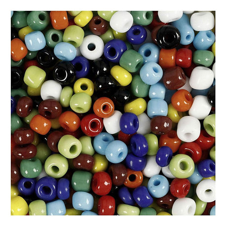 Creative Company Rocailles vari colori, 130 grammi