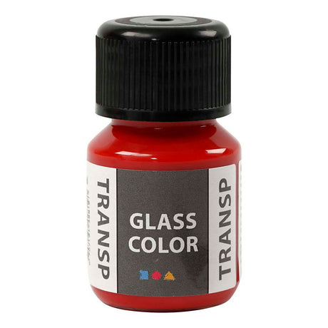 Bicchiere Creative Company colore trasparente, rosso, 35ml