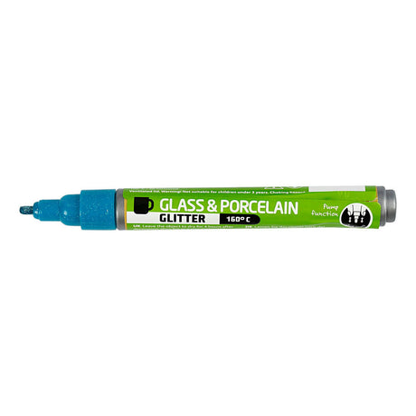 Creative Company Glass and Abscel Staff glitter semi-cover-turchese
