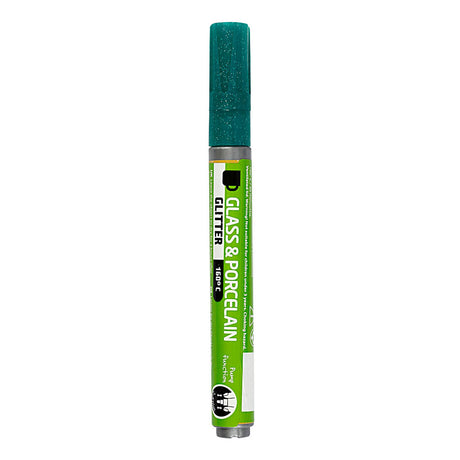 Creative Company Glass and Abscel Staff glitter semi-copertura- verde scuro