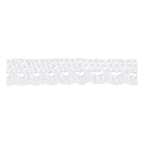 Creative Company Lace Ribbon White, 10m