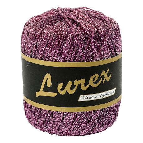 Creative Company Lurex Biltter Yarn Purple, 160m