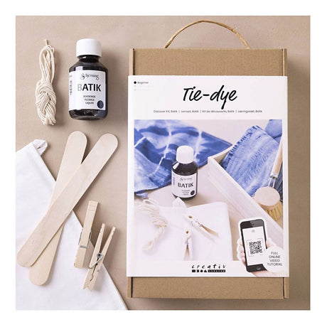 Set hobby per principianti di Creativ Company batik tie-dye