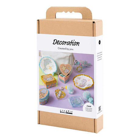 Azienda creativa https: www.cchobby.nl hobbyset-decoration-boxes-shells-keychains-pastelcolors-1-box