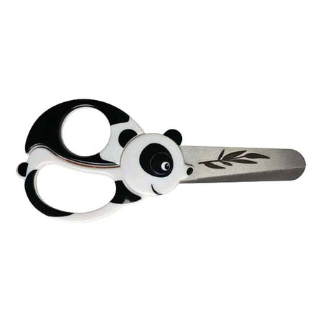 Forbici per bambini Fiskars dell'azienda creativa con motivo animale panda - 13 cm