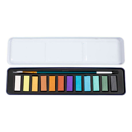 Set di acquerelli Creative Company colori metallici - 12 colori