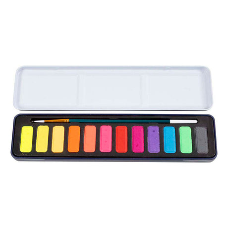 Creativ Company cc set di acquerelli colori pastello 12 colori