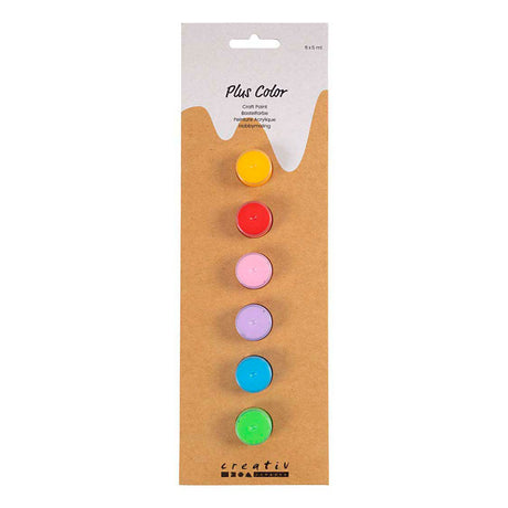 Azienda creativa plus color Vernice acrilica colorata - 6x5ml.