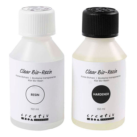 Azienda creativa https: www.cchobby.nl trasparente-bio-resina-clear-2x150-ml-1-box