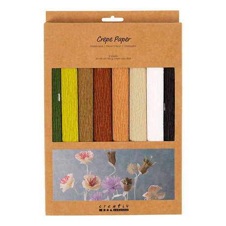 Azienda creativa https: www.cchobby.nl carta-crespa-foglio-25x60-cm-crepe-ratio-180-105-gr-natural-8-sheet-1-box