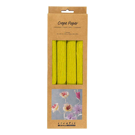 Carta crespa Creative Company verde chiaro - 4 pz.