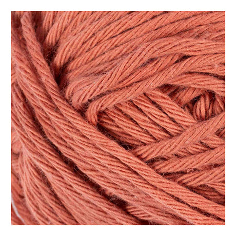Filato di cotone Creativ Company taglia 8 8 l: 80-85 m terracotta - 50gr.