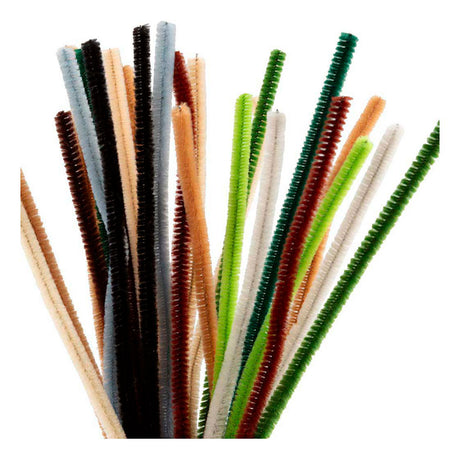 Ciniglia Creative Company 6mm x 30cm naturale - 25 pz.