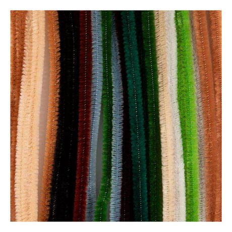 Ciniglia Creative Company 6mm x 30cm naturale - 25 pz.