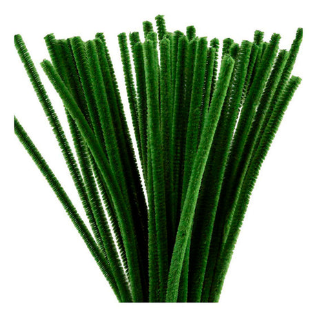 Creativ company ciniglia 6mm x 30cm verde pino - 50 pz.