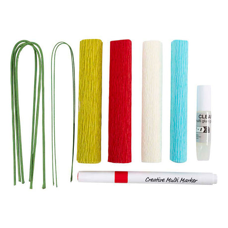 Azienda creativa https: www.cchobby.nl mini-hobbyset-crepe-paper-flowers-of-crepe-paper-pastelcolors-1-box