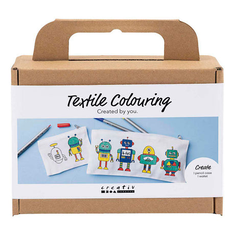 Azienda creativa https: www.cchobby.nl mini-hobbyset-textile-decoration-robot-primary-colors-1-box