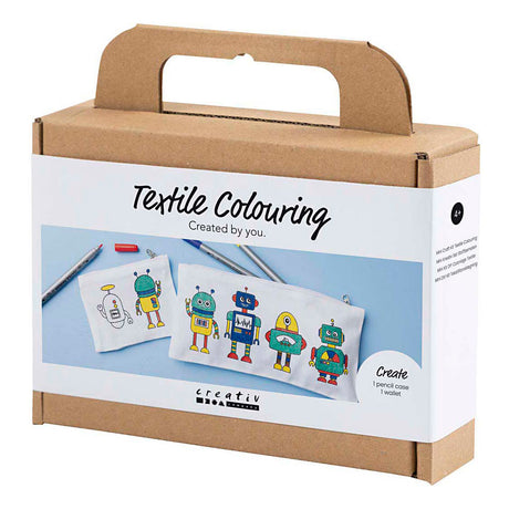 Azienda creativa https: www.cchobby.nl mini-hobbyset-textile-decoration-robot-primary-colors-1-box
