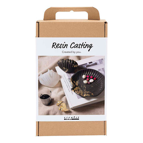 Azienda creativa https: www.cchobby.nl hobbyset-resin-casting-mussel-black-gold-1-box