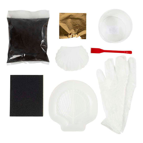Azienda creativa https: www.cchobby.nl hobbyset-resin-casting-mussel-black-gold-1-box