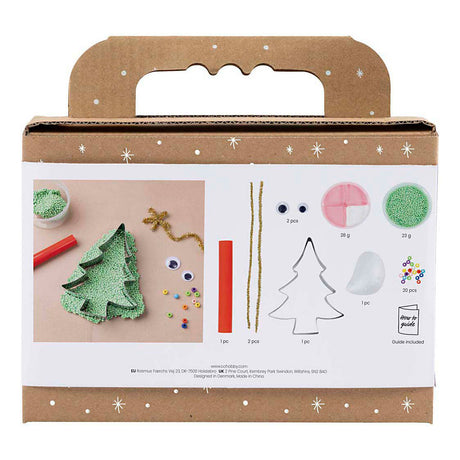 Azienda creativa https: www.cchobby.nl mini-hobbyset-boetseren-christmas-treemonster-diverse-colors-1-doos