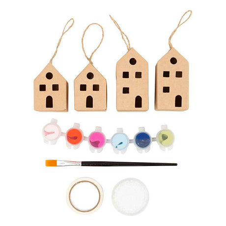 Azienda creativa https: www.cchobby.nl mini-hobbyset-decoration-houses-colorful-1-doos