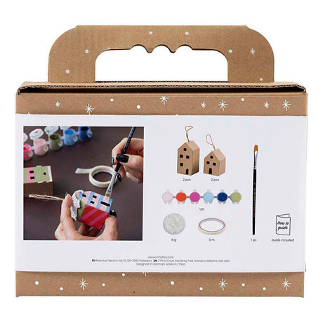 Azienda creativa https: www.cchobby.nl mini-hobbyset-decoration-houses-colorful-1-doos