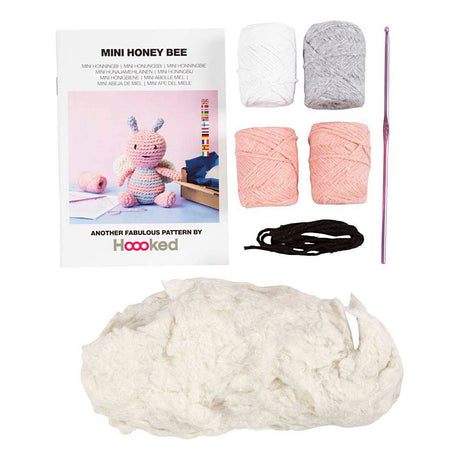 Azienda creativa https: www.cchobby.nl hobbyset-amigurumi-honeybee-pastelcolors-1-box