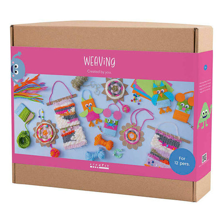 Azienda creativa https: www.cchobby.nl gruppo set-weaving-wall-mounts-hangers-owls-mouse-diverse-colors-1-box