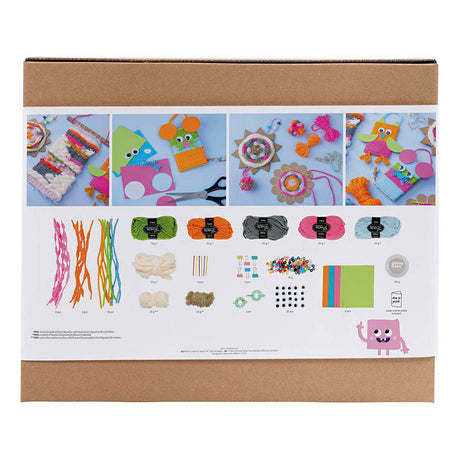 Azienda creativa https: www.cchobby.nl gruppo set-weaving-wall-mounts-hangers-owls-mouse-diverse-colors-1-box