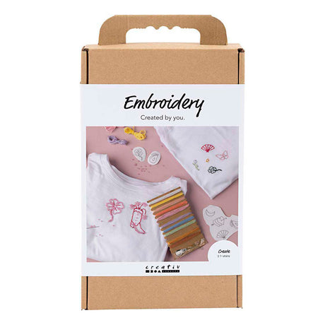 Azienda creativa https: www.cchobby.nl hobbyset-embroidery-t-shirt-white-1-box