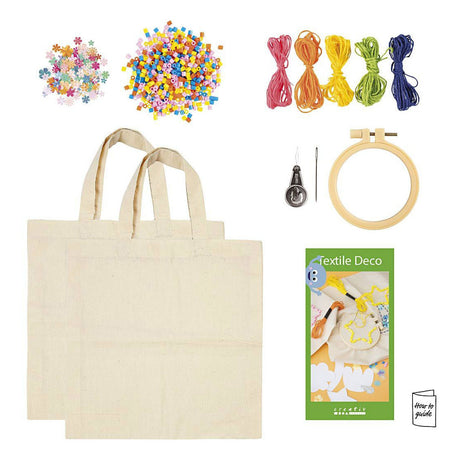 Azienda creativa https: www.cchobby.nl my-craft-station-textile-decoration-various-colors-1-box