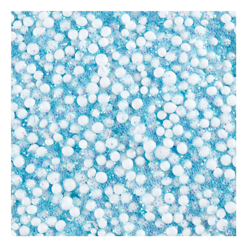 Creativ company Foam Clay glitter azzurro - 35gr.