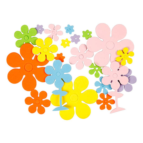 Azienda creativa https: www.cchobby.nl foam-figures-flowers-size-10-60-mm-thickness-2-mm-670-piece-1-box