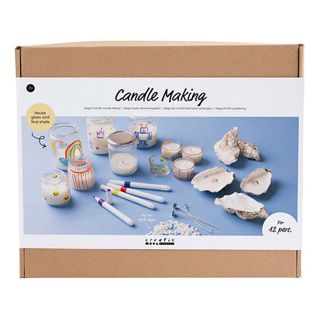 Azienda creativa https: www.cchobby.nl gruppo set-candles-making-candleholders-for-theelights-1-box