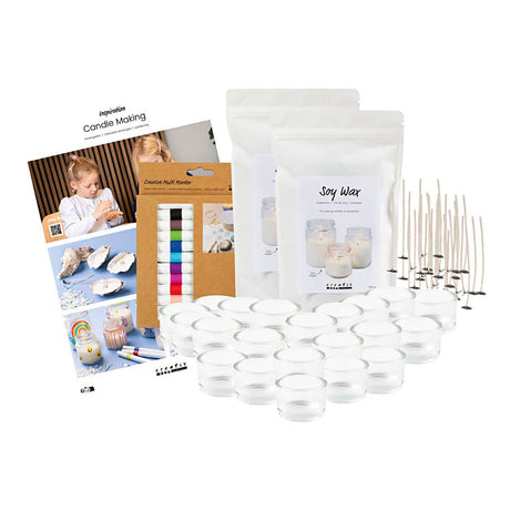 Azienda creativa https: www.cchobby.nl gruppo set-candles-making-candleholders-for-theelights-1-box