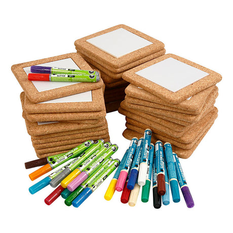Azienda creativa https: www.cchobby.nl gruppo set-sottobicchieri-bepainting-size-15-5x15-5-cm-diverse-colors-1-set